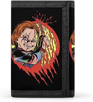 Amazon.co.jp: 財布 チャッキー チャイルドプレイ ホラー映画 三